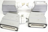 4x HARTING 16A-M 16AM 16-polig Industriesteckverbinder