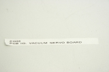 CYBEQ 0125-0472 0125-0473 03-250473 VACUUM SERVO BOARD for Cybeq 
