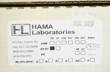 HAMA LABORATORIES DD-50 0125 0850 03-250850 SENSOR DD-50 LASER WAFER SCANNER 
