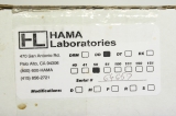 HAMA LABORATORIES DD-50 03-250850 SENSOR DD-50 LASER WAFER SCANNER 