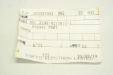TOKYO ELECTRON LIMITED 2185-0217611-1 23037 GAUGE PORT MALE VCR PIRANI HOLDER  