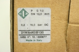 ODE S.R.L 21WA4K0B130 KA13200B9OK1 G 1/2 13 2-16  Wege Elektro Magnetventil OVP