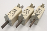 3x WEBER NH0 100A 500V NH Sicherungseinsatz 100AKTFNH0500V