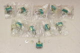 10x FEME M4-C-1T 3A 250V ON-OFF-Wipp Kippschalter Wippschalter M4