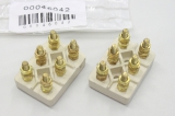 2x für KOLBUS 00046042 Klemmleiste   Verteilerklemme Motorklemmbrett 