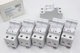 6x SIEMENS 3NW7320 3NW7 320 20A 400V 2P Sicherungssockel 