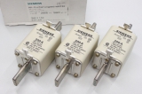 3x SIEMENS 3NA3 140 200A 500V NH1 NH Sicherungseinsatz 3NA3140 