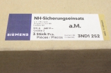 3x SIEMENS 3ND1 252 NH2 315A 660V NH Sicherungseinsatz 3ND1252 