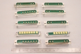 10x D-Sub mixed layout  Stecker Buchseneinsatz 