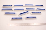 13x  6434011 8W8 D-Sub CBD8W8M0000S/AA Stecker Buchseneinsatz P+1230 