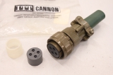 ITT CANNON MS3106E20-4S  Industrial Stecker Connector Plug  OVP
