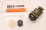 ITT CANNON MS3106E20-7S-F80 Industrial Stecker Connector Plug MS3106E207SF80 OVP