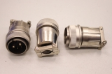 3x AMPHENOL 1710802 22-12 2pol Stecker 1710802 OVP