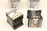 2x TELEMECANIQUE 4S 24V DC 050021 Hilfsschütz  CA3KN40BD