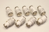 9x SIEMENS Zylindersicherung Original DIAZED 63A 500V  5SB431