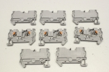 8x PHOENIX CONTACT Typ PT4 800V 4 mm2  Durchgangsklemme PT 4