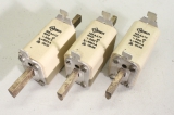 3x WEBER Sicherungseinsatz 125A KTF 500V 100kA 0636 NH0