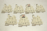 7x OMRON G2RV-SL700 Relais Sockel Fassung 