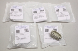 5x Harting 115743 HAND 10A Stecker Stifteinsatz M 09200102612 OVP