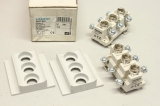 2x SIEMENS NEOZED Sicherungssockel Sicherungssockel D0 5SG5553 OVP