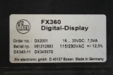 IFM ELECTRONIC FX360 Anzeige Display 