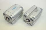 2x FESTO 156525 Kompaktzylinder Ø25mm 20mm ADVU-25-20-P-A