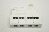 6x SIEMENS Hilfsschalter querliegend 1S+1Ö Hilfsschalter Kontaktblock A039371