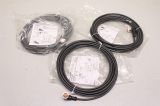 3x IFM ELECTRONIC ADOAH043MSS0005H04 Sensor Kabel  EVC008 OVP