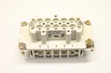 4x HARTING 10193000 HBE10BS Stecker H-BE10BS