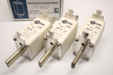 3x EBAMAT 160A NH1C 500V 120kA NH Sicherungseinsatz NH1C OVP