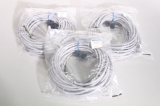 3x FESTO 193457 KMEB-1-24-10-LED 90° 10m Steckdosenleitung Anschluss E613 OVP