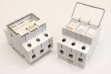2x LEGRAND 01268 10x38 Sicherung Sockel Sicherungshalter 3 polig 500V 