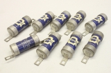 9x BRUSH  BS88:1975 500V Q1 80kA Sicherung BS88:1975
