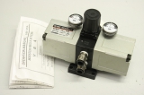 SMC EVBA1110-F02 Druckregler Booster Regulator mit manometer 