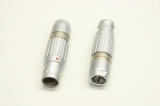 2x LEMO FGG.2B 4 Pol Stecker 2B Rundsteckverbinder 