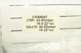 KROM SCHRöDER 03089047 J78R: 42-55mbar GDJ15 Druckregler Gas Feder OVP