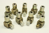 9x SERTO 30mm Ø10mm  Schwenkverschraubung Winkel Verschraubung 