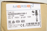 6x MERSEN NH000GG50V100-1 100A 500V NH Sicherungseinsatz 4086500084135 OVP