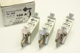 3x EBAMAT  9394 100A NH000 500V NH Sicherungseinsatz OVP