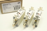3x ETI 004181212 NH000 gG 63A 500V NH Sicherungseinsatz OVP