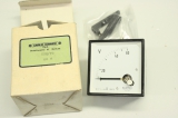 CARLO GAVAZZI CDE72-60VX CDE7260VX 0-60V 1.5 70x70mm Anzeige Voltmeter OVP