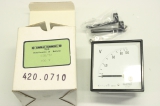 CARLO GAVAZZI CDE72-100VX 420.0710 72 0-100V 1.5 70x70mm Anzeige Voltmeter OVP
