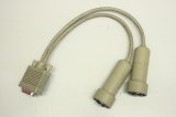  09F42I5 EC C27321 15  D-Sub 15-polig 2-polig Y-Adapterkabel y Cable 