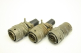 3x AMPHENDOL PT06A-14-15P PT06A1415P 15pol Stecker Rundsteckverbinder 