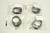 4x FESTO 19277 E713   Sensor Klemme Halterung  OVP