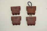 4x WIELAND 78.012.8253. 780128253 10A 250V Stecker  