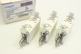 3x HAGER 8133002511 25A 500V NH000 120kA NH Sicherungseinsatz OVP