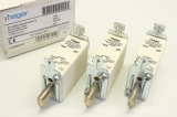 3x HAGER 8133001611 NH000 16A 500V 120kA NH Sicherungseinsatz OVP