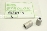 2x  HOKE GYROLOK 80409-3 2622962 3 11mm 21mm Flareless Tube Fitting  OVP