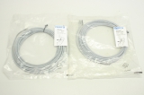 2x FESTO KMYZ-9-24-5-LED-PUR-B 193689 2S Verbindungskabel OVP